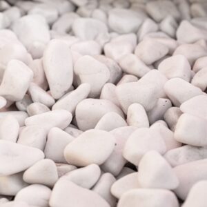 30/60 GALETS MARBRE BLANC